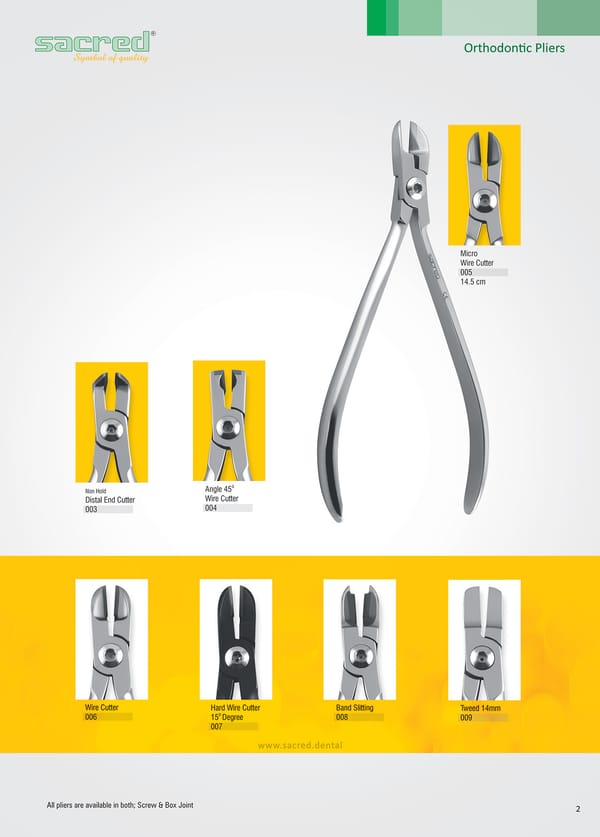 Safety Hold Distalkantenschneider (Schachtelgelenk)