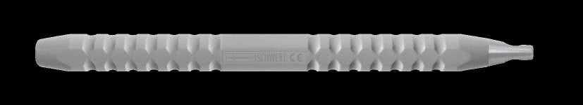 COLOR CODE Griff M4 FIG. 12 (grau) doppelseitig – Schwert, Sonden