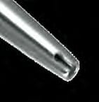 Surgical Suction Tube, stainless steel, 3.0 mm – Schwert, Chirurgische Absaugkanülen