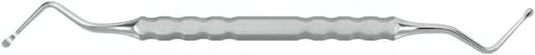 LUCAS Curette, 3.0 mm, serrated