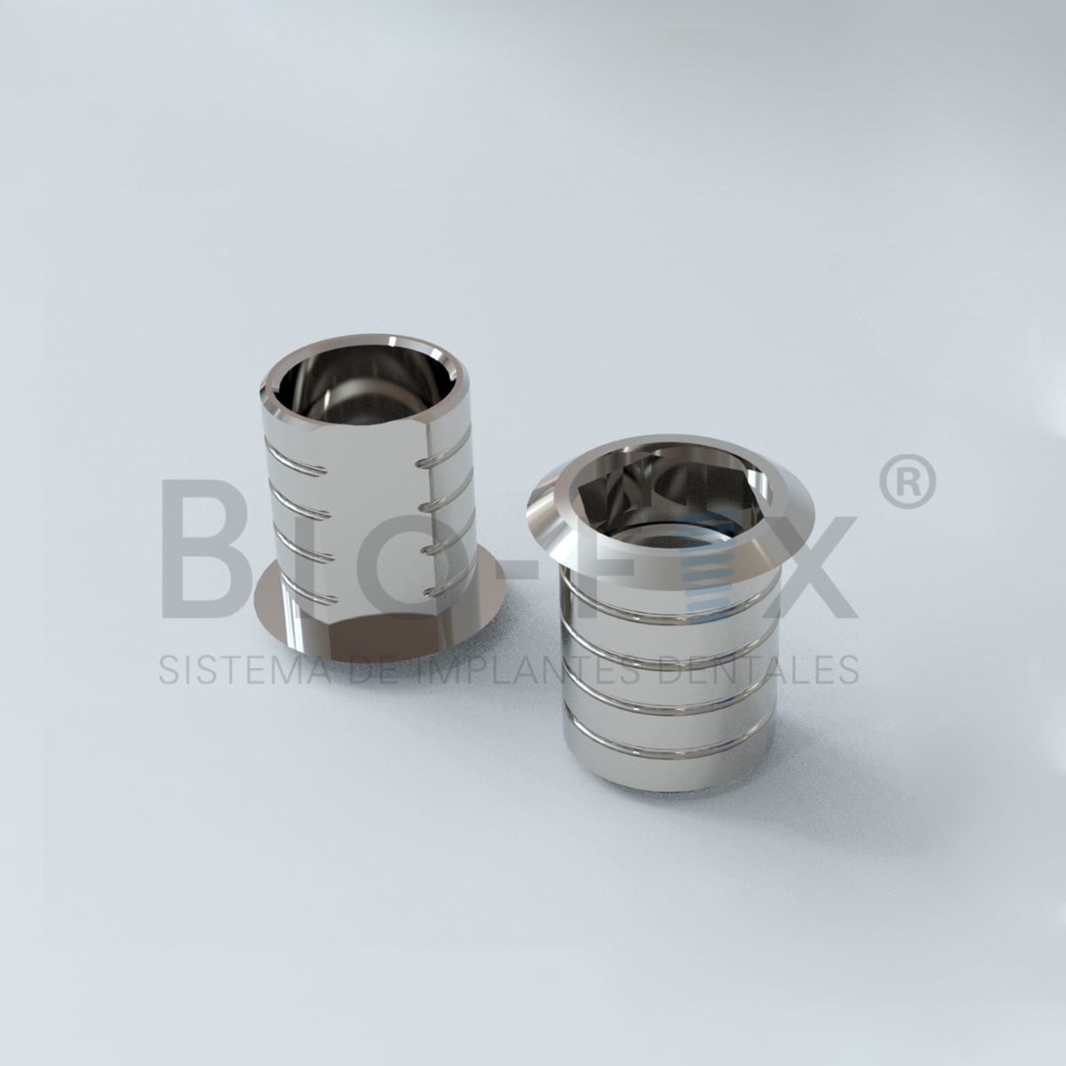 Ti-Base und Schraube - Externes Sechskant PI-TB-HE – Grado Cuatro S.R.L, Abutments