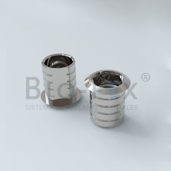 Ti-Base und Schraube - Externes Sechskant PI-TB-HE