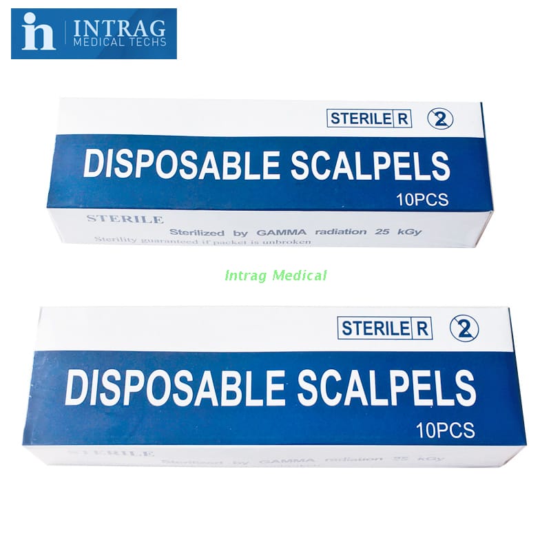 Disposable Carbon Steel Surgical Scapels – Anhui Intrag Medical Techs Co.,Ltd., Skalpelle und Zubehör