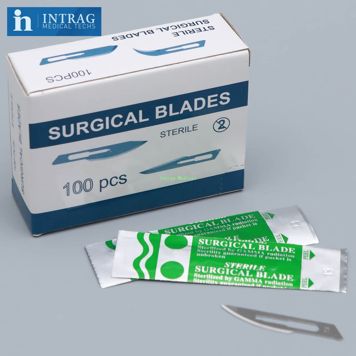 Disposable Carbon Steel Surgical Blades – Anhui Intrag Medical Techs Co.,Ltd., Skalpelle und Zubehör