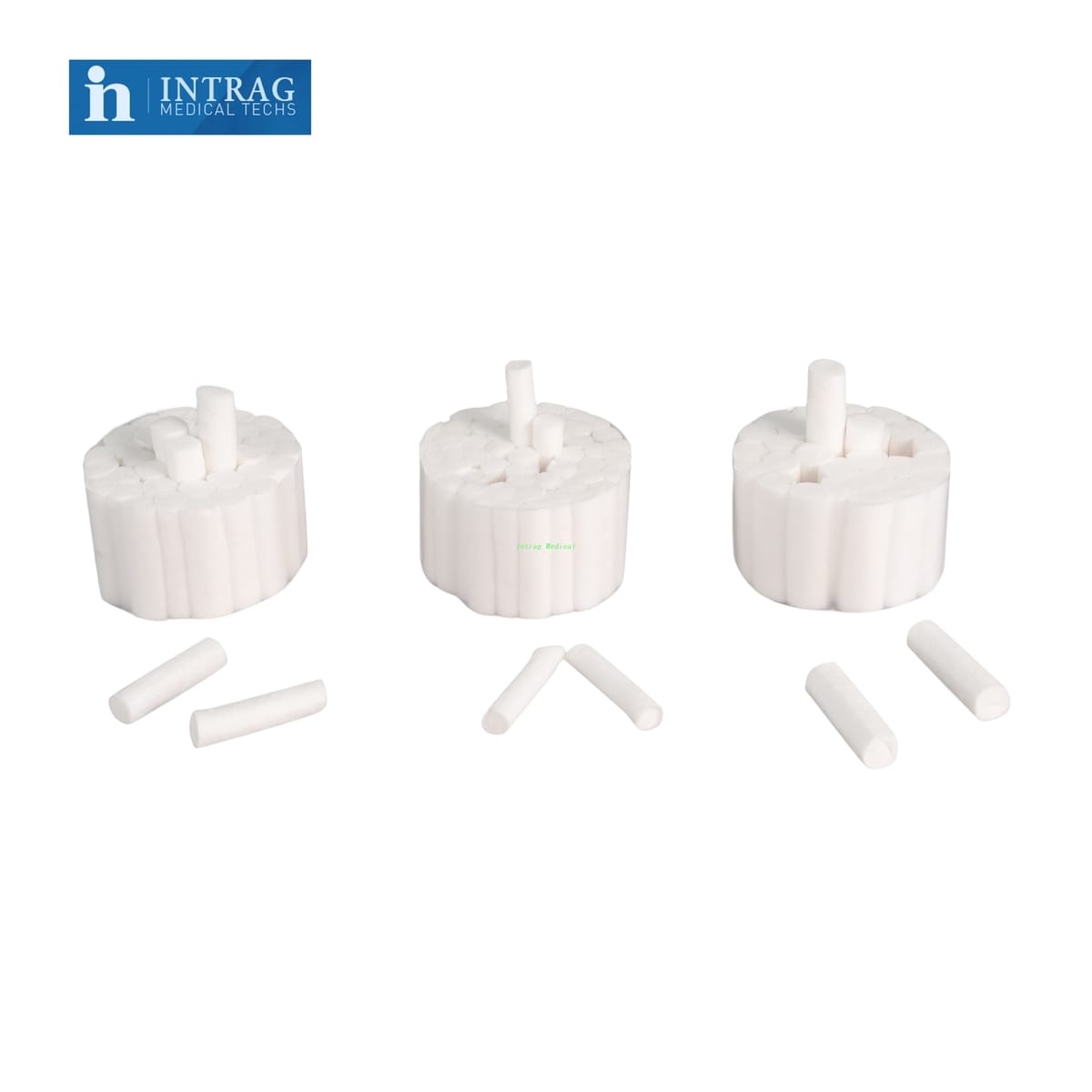 100% Pure Cotton Dental Cotton Roll For Dental Use – Anhui Intrag Medical Techs Co.,Ltd., Watterollen