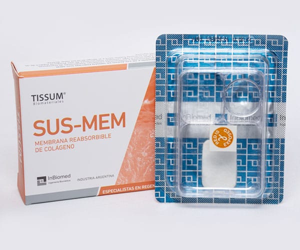 Sus Mem Membrana Pericárdica – INBIOMED SA, Implantologie