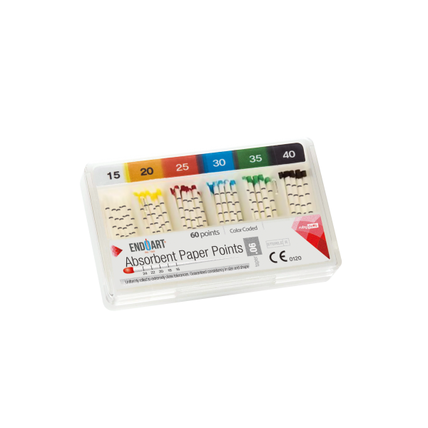 EndoArt Paper Points – Inci Dental Tibbi Malz. San. Ve Tic. Ltd. Sti., Papierspitzen
