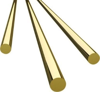 Gold Lab Rund Gerade Schnitt .036 – VE/2