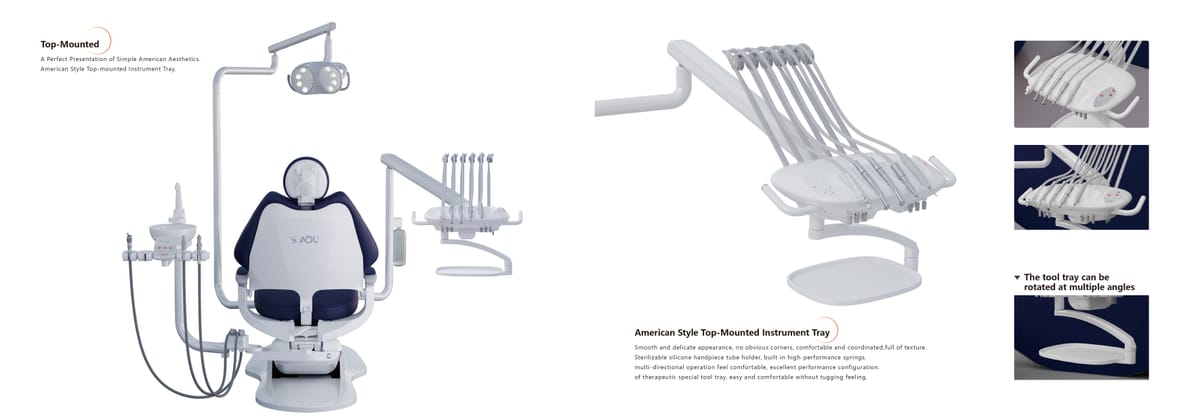ADU M5 Top-Mounted – FOSHAN ESAY MEDICAL TECHNOLOGY CO.,LTD, Behandlungseinheiten