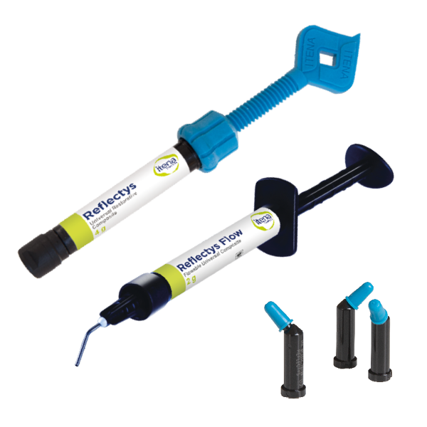 1x 2 g Reflectys Flow syringe A1 + 10 tips ø 0.9