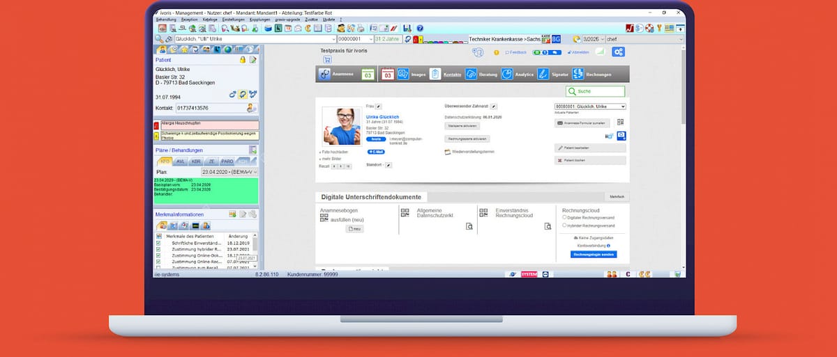 ivoris® connect pro – Computer konkret, CAD/CAM-Software