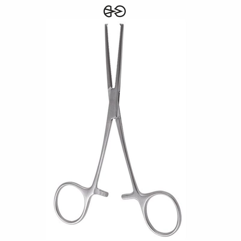 Rochester-Kocher 1x2T klemme – J+K Chirurgische Instrumente GmbH, Chirurgische Instrumente