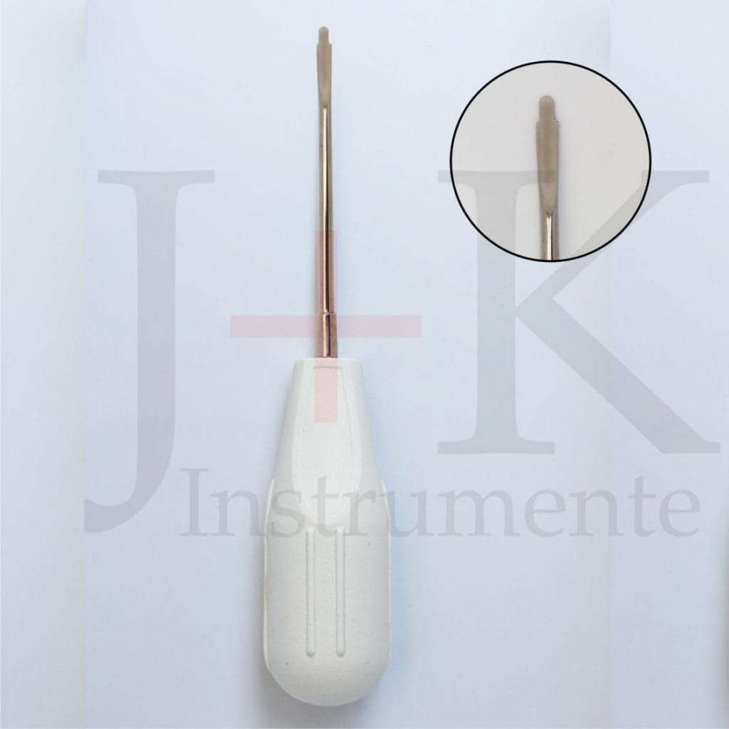 Luxator (Dual Edge Straight) – J+K Chirurgische Instrumente GmbH, Wurzelheber