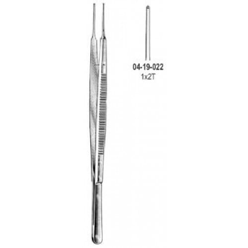 Pinzette Gerald 1x2T – J+K Chirurgische Instrumente GmbH, Pinzetten
