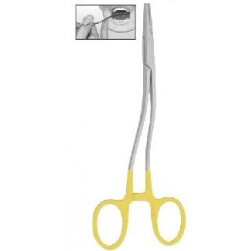 Nadelhalter Einfach gebogen TC – J+K Chirurgische Instrumente GmbH, Chirurgische Instrumente