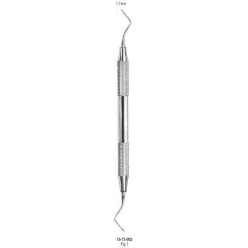 Exkavatoren (1.1mm) – J+K Chirurgische Instrumente GmbH, Füllungsinstrumente