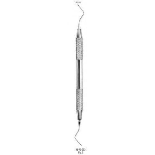 Exkavatoren (1.4mm) – J+K Chirurgische Instrumente GmbH, Füllungsinstrumente