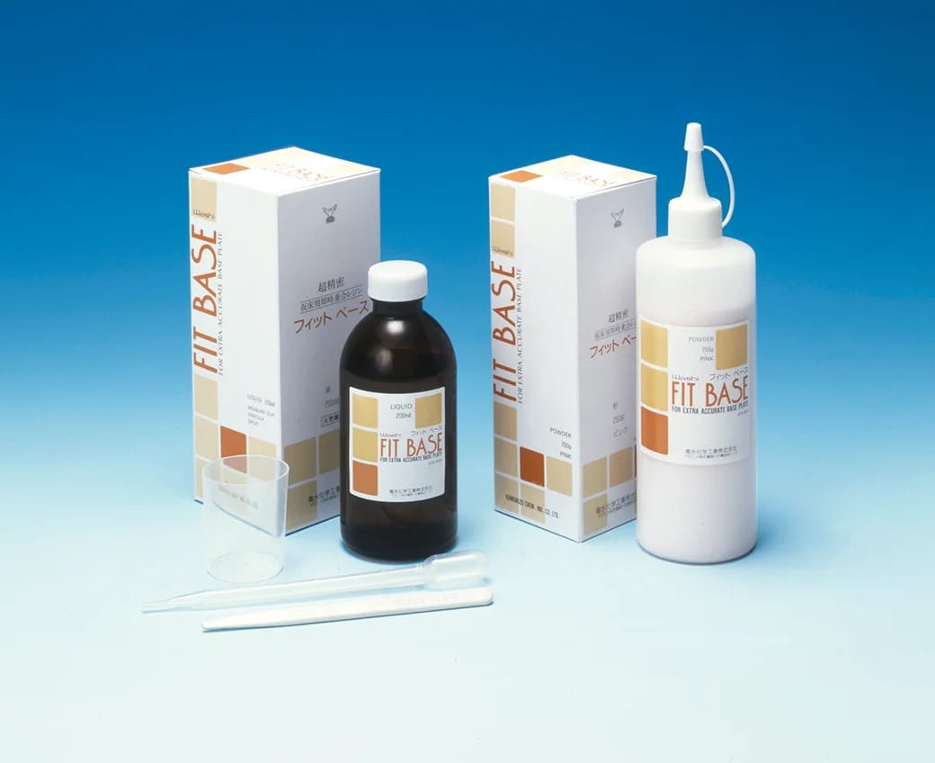 Fit Base – Kamemizu Chemical Industry Co.,Ltd., Prothesenkunststoffe