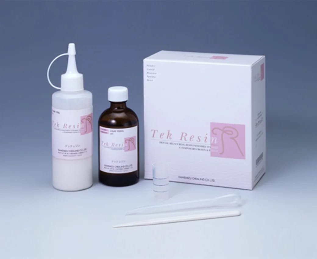 TechResin – Kamemizu Chemical Industry Co.,Ltd., Provisorische Kronen