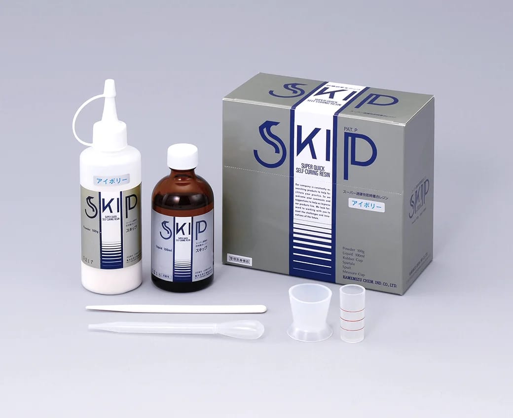 Skip – Kamemizu Chemical Industry Co.,Ltd., Prothesenkunststoffe