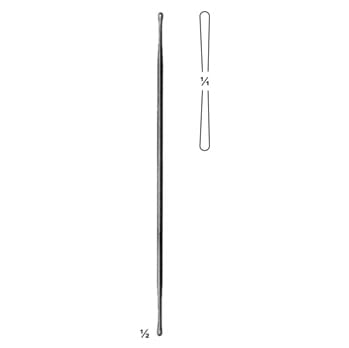 Probe with Eye / Double Ended – KT Surgico, Chirurgische Instrumente