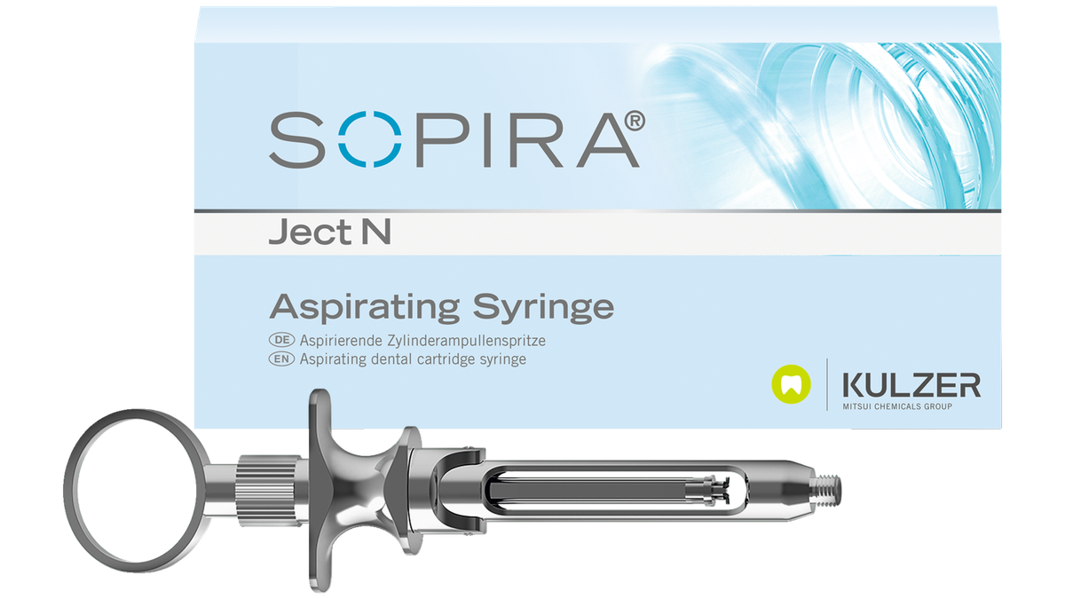 SOPIRA® Ject N Syringe – Kulzer, Zylinderampullenspritzen