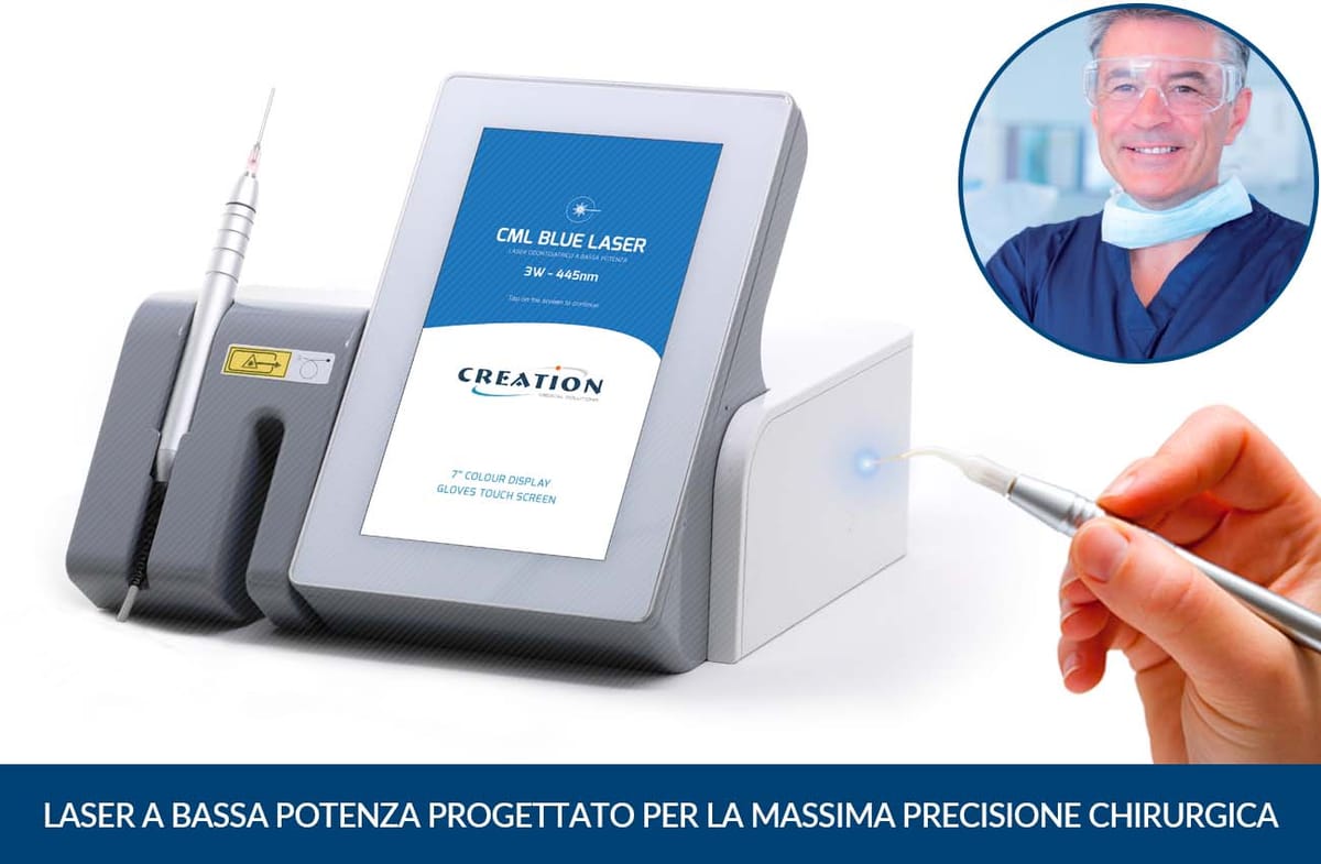 CML Blue Laser 3W – 450 nm – Creation Medical Solutions, Geräte