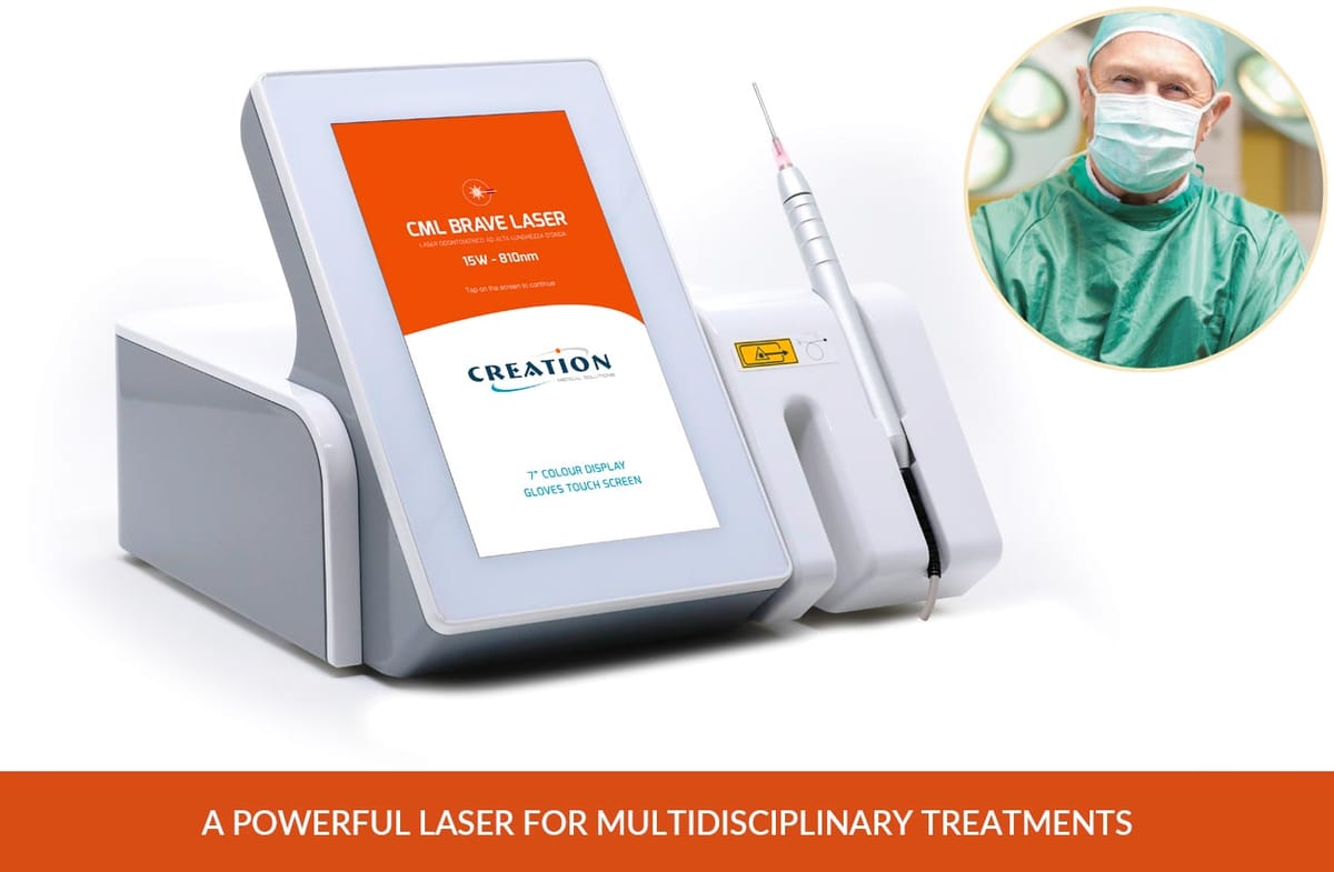 CML Brave Laser 15W – 808 nm – Ennebi Elettronica SRL, Geräte