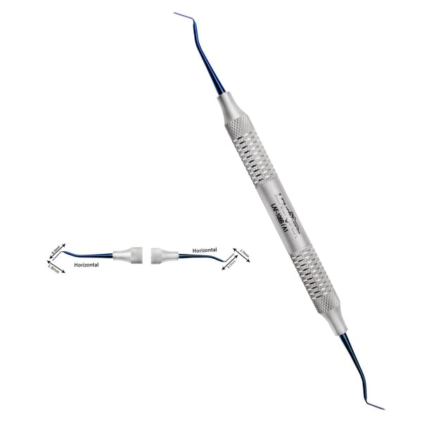 Composite Filling Instruments Double Ended Horizontal 1.8x8.00MM / 2.00x8.00MM - Precision Restorative Tool - TT Black Points