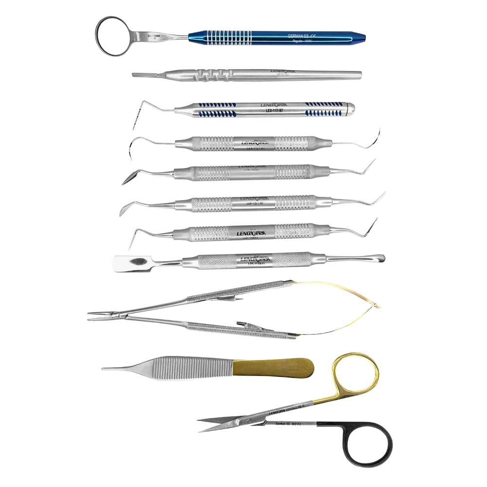 Periodontal Surgery Kit – LENOX INS - Lensur Instruments Ltd., PA-Chirurgie