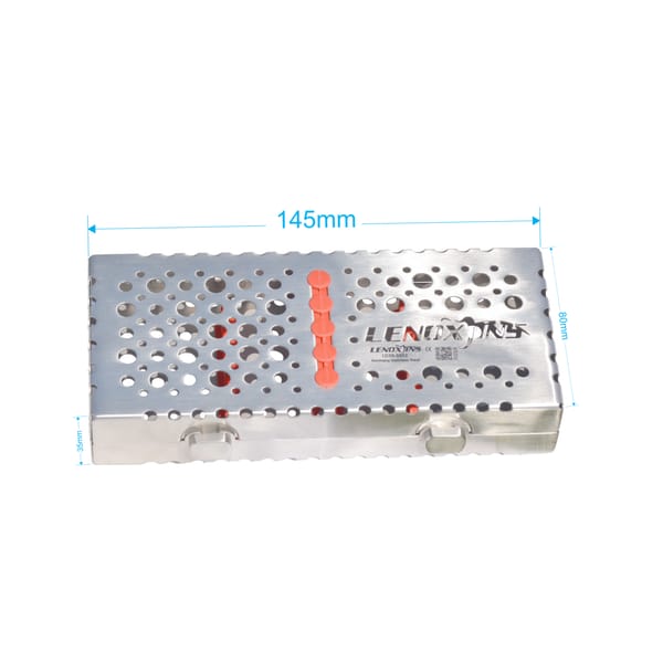 Dental Cassette For 5pcs Removeable Lid, 145x80x35mm