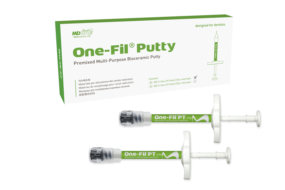 One-Fil® Putty – MEDICLUS Co., Ltd., Zemente