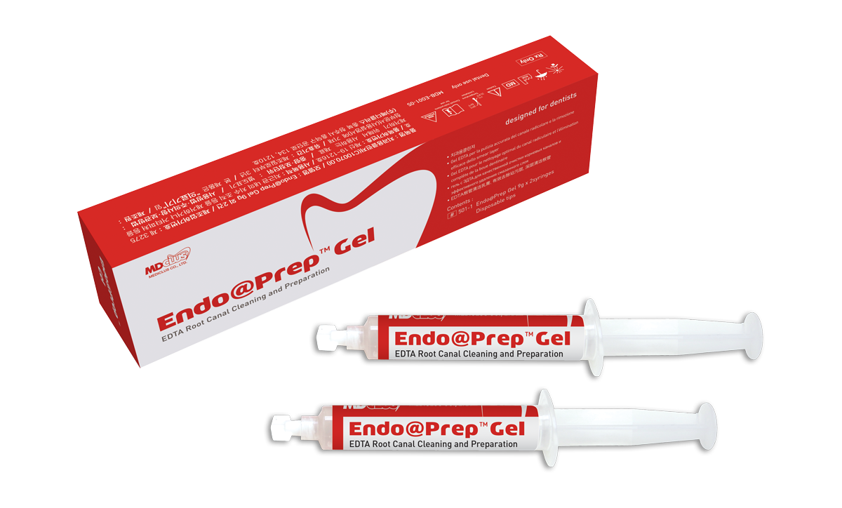 Endo@Prep™Gel – MEDICLUS Co., Ltd., Wurzelbehandlung
