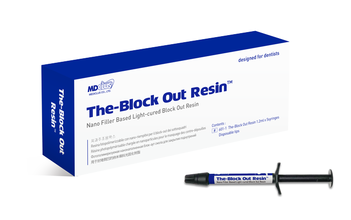 The-Block Out Resin™ – MEDICLUS Co., Ltd., Kunststoffe