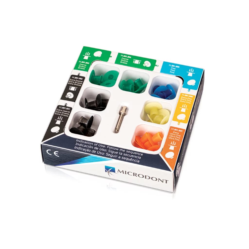 Kit Polidont – MICRODONT 3R Industria e Comercio Eireli, Polierer