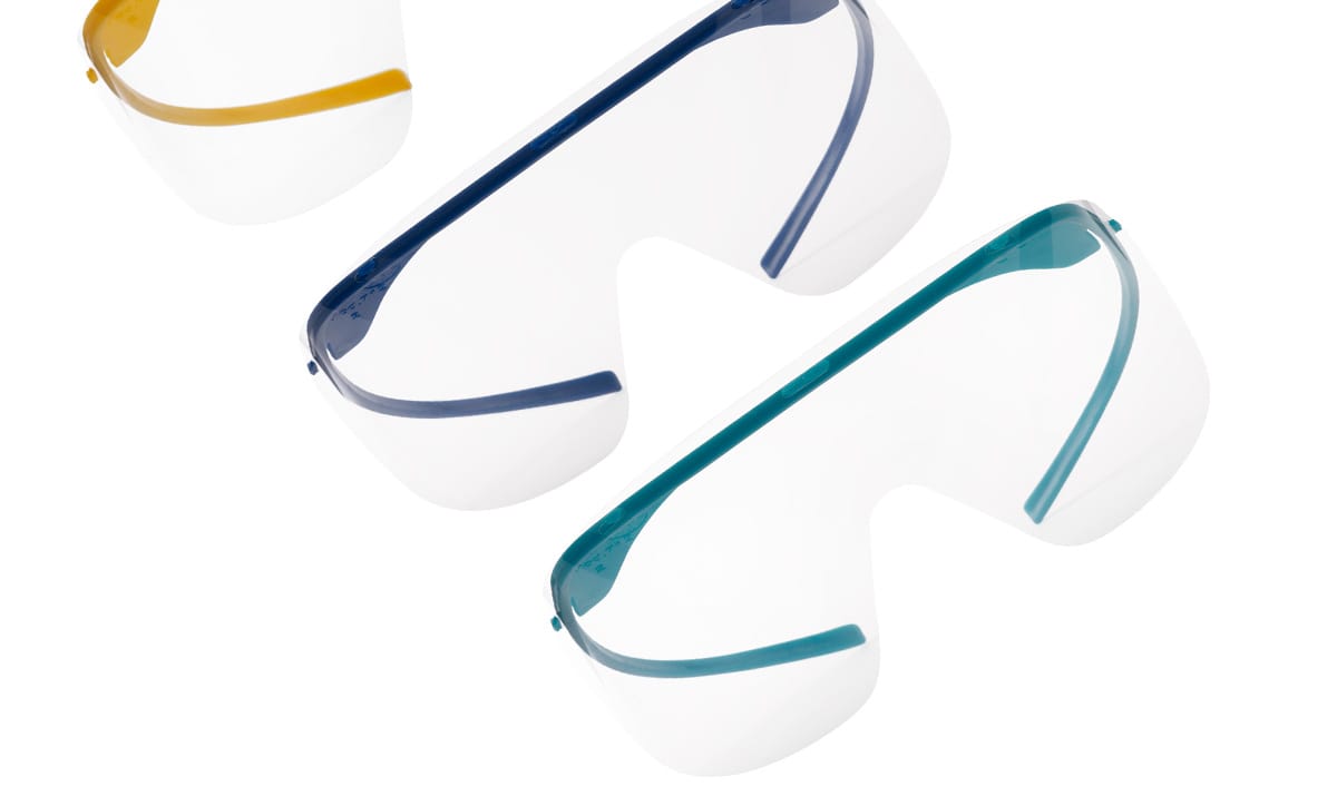 Small visor – Euronda, Schutzbrillen, Schutzschilde und Zubehör