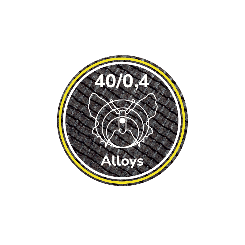 Disco abrasivo 40/0,4 BF – Motyl s.c., Diamant- und Trennscheiben