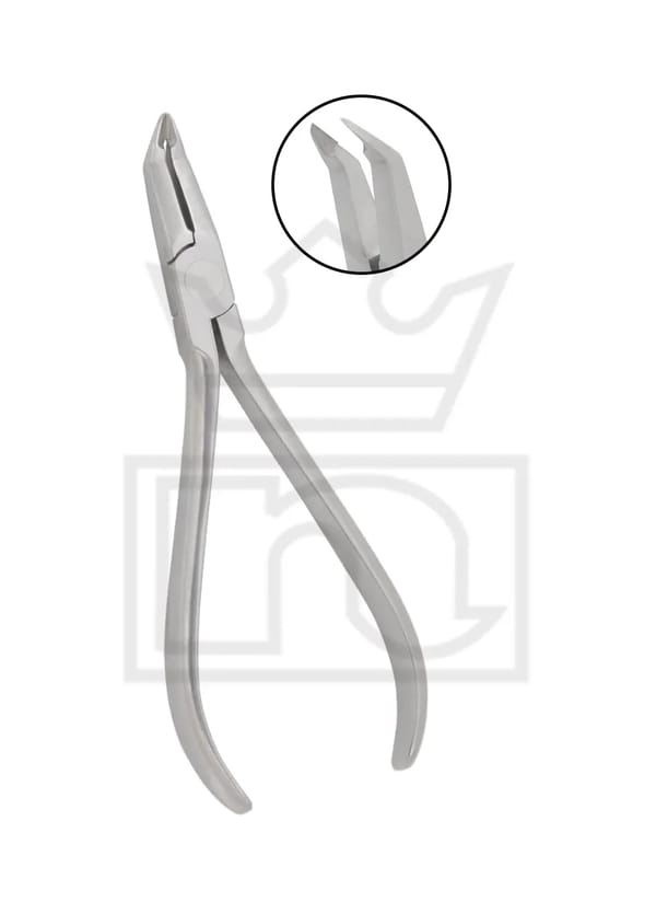 Ligature Cutter, 45 Degree angled Wide Handles Very Fine Tip 115-0329