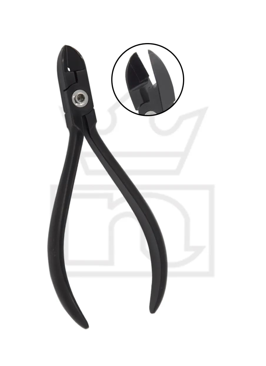 Hard Wire Cutter Black , 15 Dgree 12Cm 115-0353B – Nadir & Co, Zangen