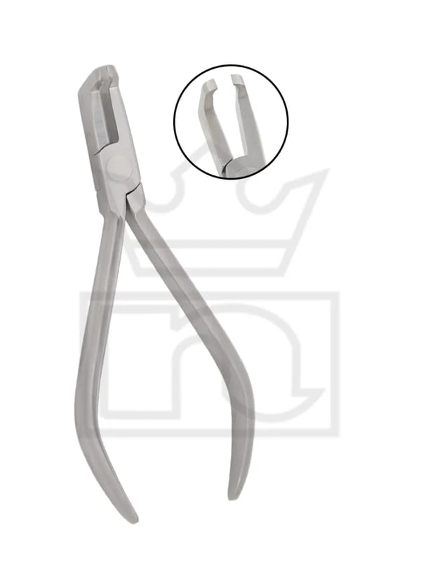 Barcket removing Pliers 12.5cm angled 115-0380
