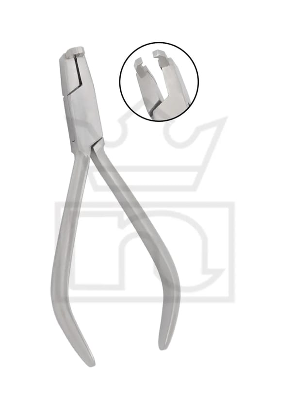 Bracket Removing Pliers 12.5cm Angled T/C tips 115-0383