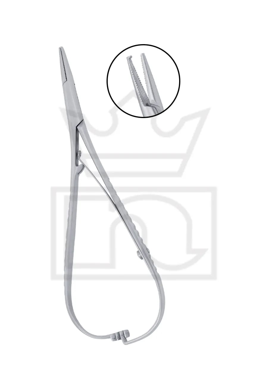 Mathieu Needle Holder 14cm.Hook Tip 115-0461 – Nadir & Co, Zangen