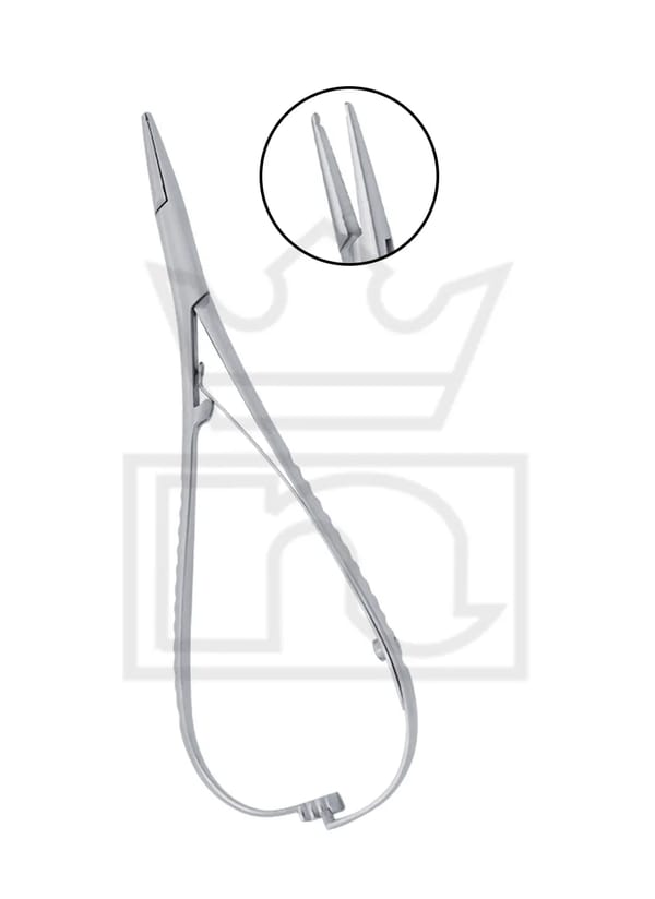 Mathieu Needle Holder 14cm Hole Tip 115-0462