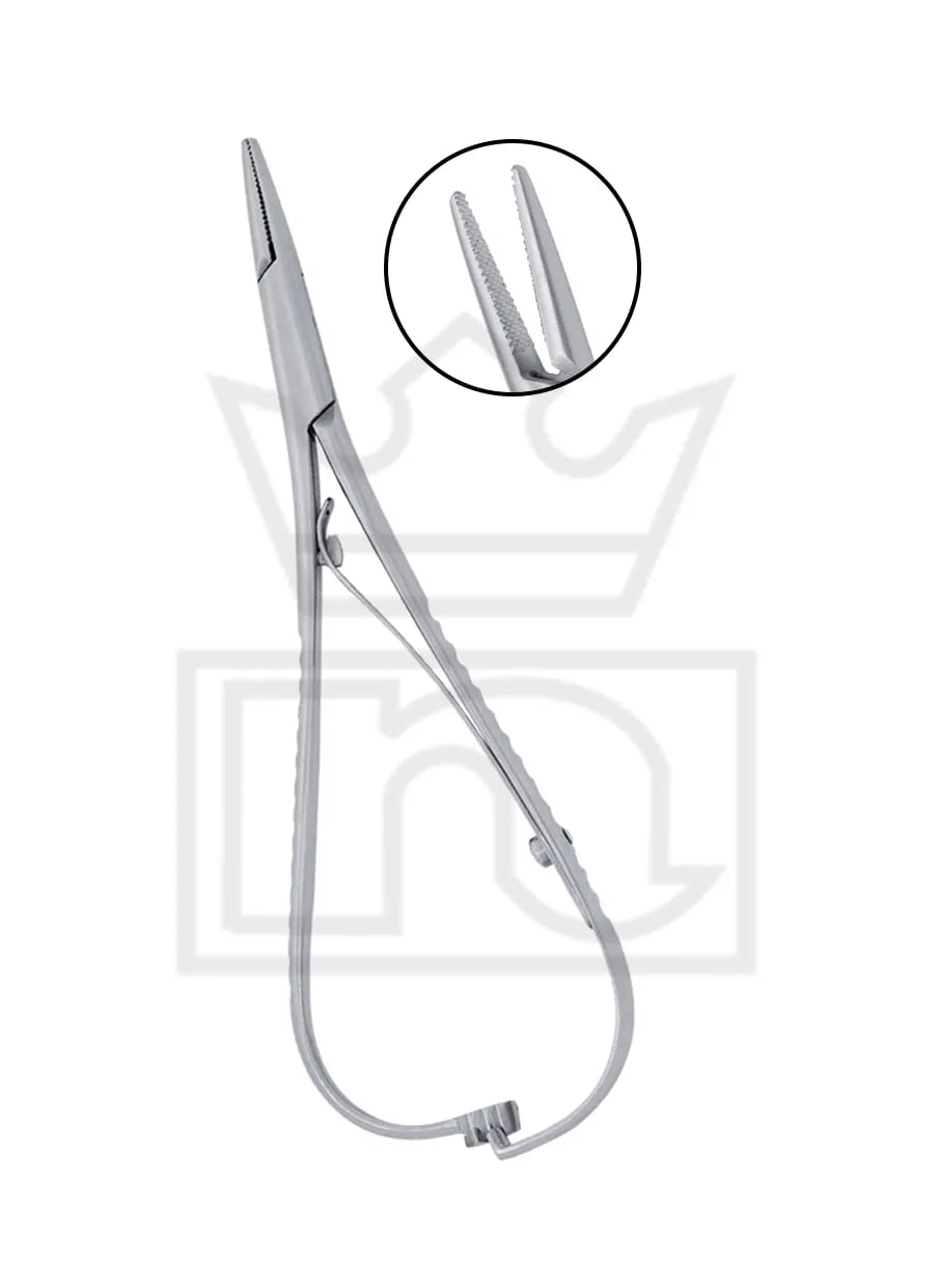 Mathieu Needle holder 14cm Regular tips 115-0465 – Nadir & Co, Zangen