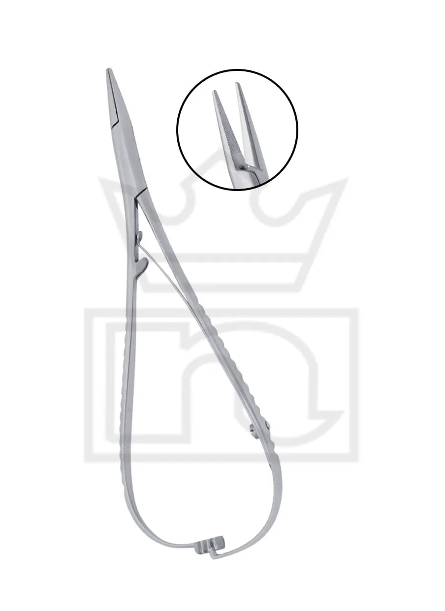 Mathieu Needle Holder 14cm extra fine beak 115-0465F – Nadir & Co, Zangen