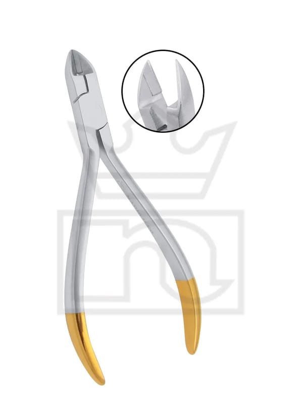 Liagture & Oin cutter 1/3 Handles Gold Platted 12 cm 115-0572