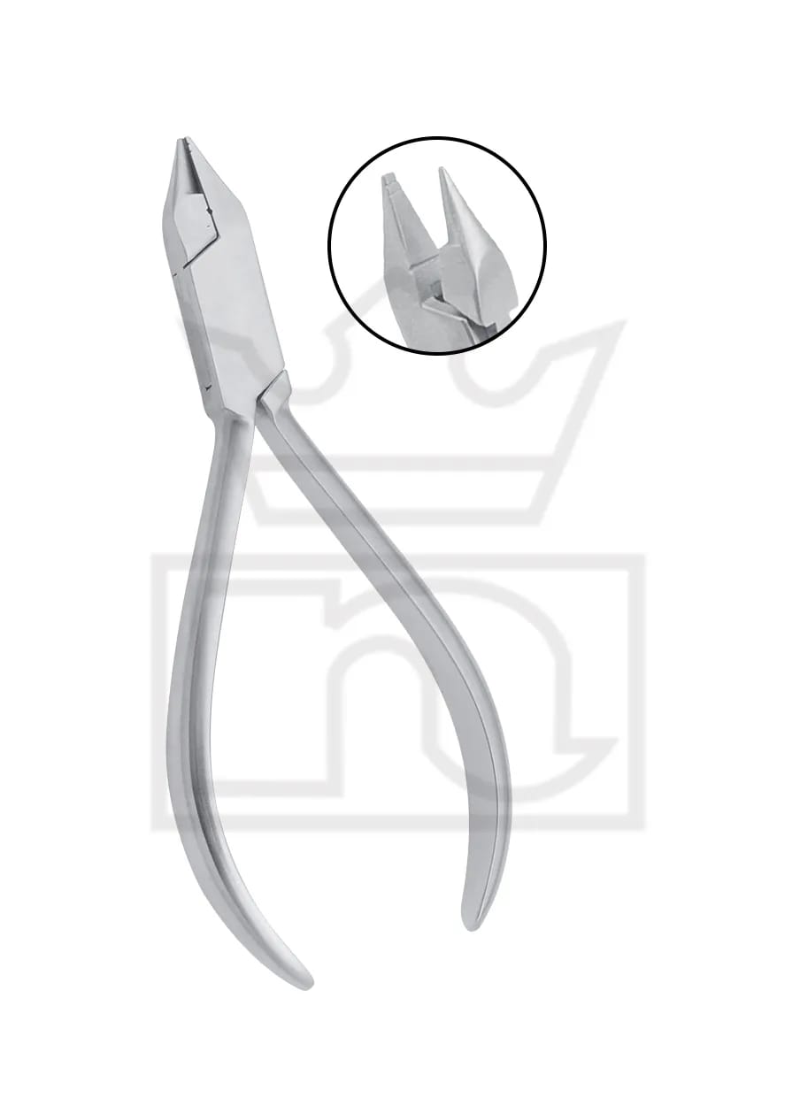 Light Wire Bending pliers with grooves tips 12.5 cm 115-0631 – Nadir & Co, Zangen