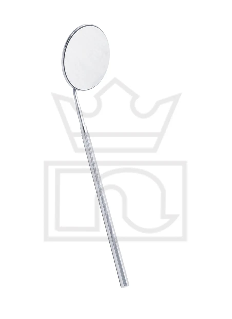 Front Surface Mirror Size 9 with handle 115-0683 – Nadir & Co, Mundspiegel und Zubehör