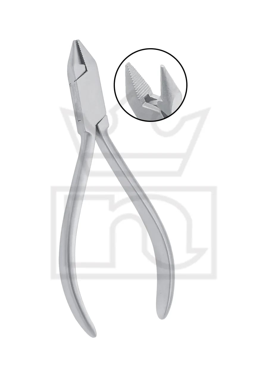 Lab Bird Beak Pliers with Serrted tips 14 Cm 115-0822 – Nadir & Co, Zangen