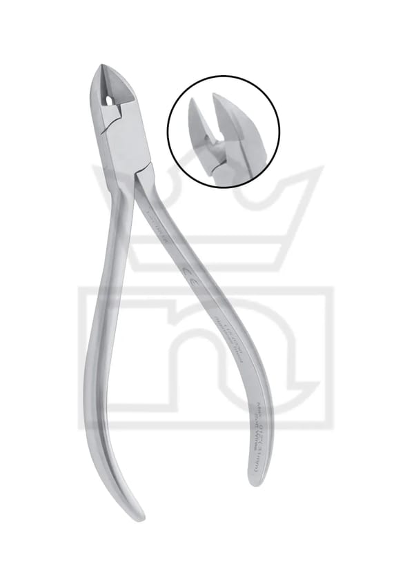 Ligature & Pin Cutter 15 degree regular beak 12cm 115-0862